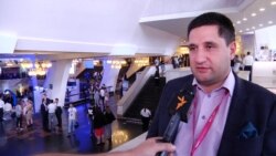 Armenia -- UCOM CEO Hayk Yesayan speaks to RFE/RL, Yerevan, October 7, 2019.