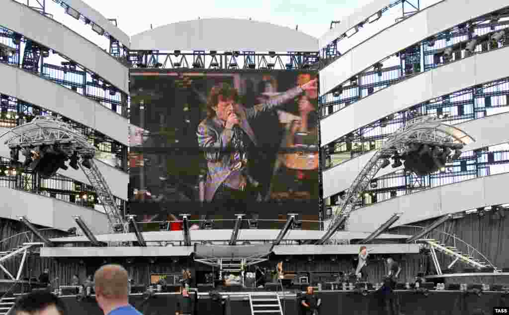 The Stones perform in St. Petersburg, Russia, in 2007, two years after the release of their last studio album, &quot;A Bigger Bang.&quot;