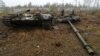 Разбитая российская техника под Киевом 