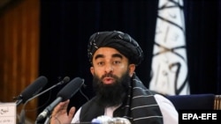 د طالبانو د حکومت وياند ذبيح‌الله مجاهد