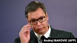 Serbian President Aleksandar Vucic 