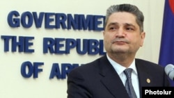 Премьер-министр Армении Тигран Саргсян 