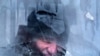 Bulgaria -- A man looks through an ice-covered tram window as temperatures fall below minus 10 degrees Celsius in Sofia, 12Jan2009