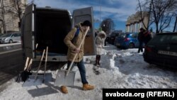 «Сьнежны» суботнік у Менску