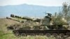 Нагорный Карабах– Танки Армии  обороны, дислоцированные в окрестностях Гадрута, 5 апреля 2016 г․