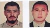 «Қадыр Маликовке шабуыл жасады» деген күдікке ілінген екі адамның суреті.