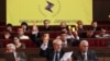 Armenia -- Aram Manukian (C) chairs an opposition conference in Yerevan, 22Dec2012.