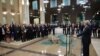 Президент Армении Серж Саргсян выступает на приеме в Центральном банке, 26 декабря 2014 г. 