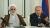 Генпрокуроры Армении и Ирана - Агван Овсепян (справа) и Голам Хосейн Мохсени-Эже во время подписания меморандума о правовом сотрудничестве, Ереван, 30 апреля 2013 г. 