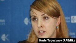 Халықаралық адам құқығын қорғау бюросының қазақстандық Қостанай филиалының жетекшісі Анастасия Миллер.