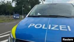 Një veturë e Policisë gjermane, fotografi ilustruese nga arkivi.