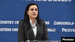 Пресс-секретарь МИД Армении Анна Нагдалян (архив)